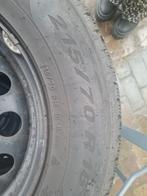 Winterbanden inclusief stalen velgen., Auto-onderdelen, Banden en Velgen, Ophalen, 16 inch, 215 mm, Winterbanden