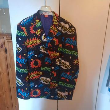 OppoSuits Colbert - Comic - Maat 48/US 38 beschikbaar voor biedingen
