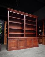 Antieke Boekenkast | Grote / Hoge Bibliotheekkast #2299, Antiek en Kunst, Ophalen of Verzenden