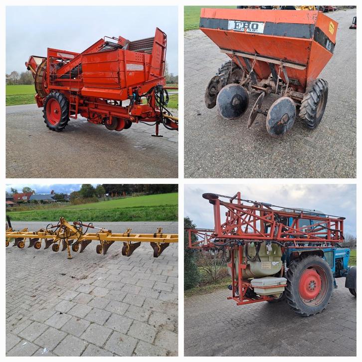 Aardappelteelt machines Grimme hl 750, EHO 2 rij poter, enz., Zakelijke goederen, Agrarisch | Werktuigen, Akkerbouw, Aardappeltechniek