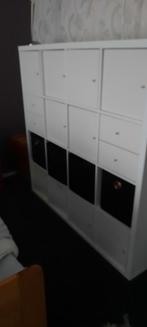 Ikea vakkenkast(16) met lades/deurtjes/ opbergbakken, Zo goed als nieuw, Met lade(s), Ophalen