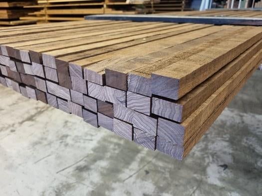 367 meter hardhouten latten fijnbezaagd - nr: HP204, Ophalen, Nieuw, 250 cm of meer, Planken