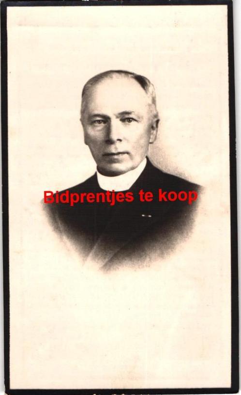Overmeer Wijbo 1876 Leeuwarden 1946 St Nicolaasga priester H, Verzamelen, Bidprentjes en Rouwkaarten, Bidprentje, Ophalen of Verzenden