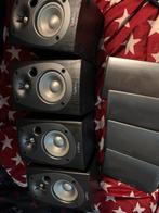 Infinity Beta HCS Satelliet Speakers - Set van 4, Ophalen of Verzenden, Zo goed als nieuw, Front, Rear of Stereo speakers