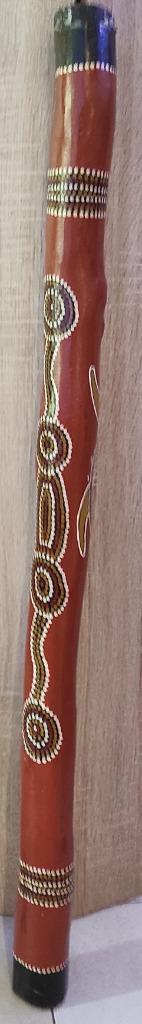 Didgeridoo, Muziek en Instrumenten, Blaasinstrumenten | Didgeridoos, Ophalen of Verzenden, Gebruikt