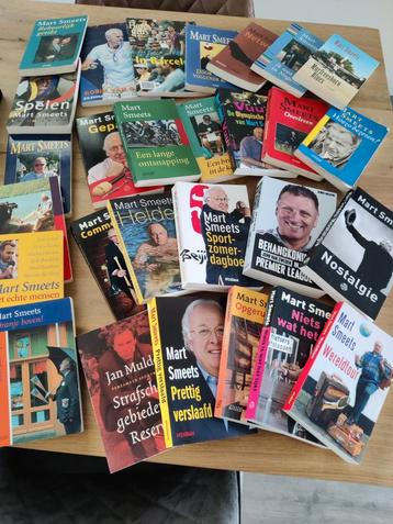 Collectie sportboeken w.o. Mart Smeets, Robin van Galen etc