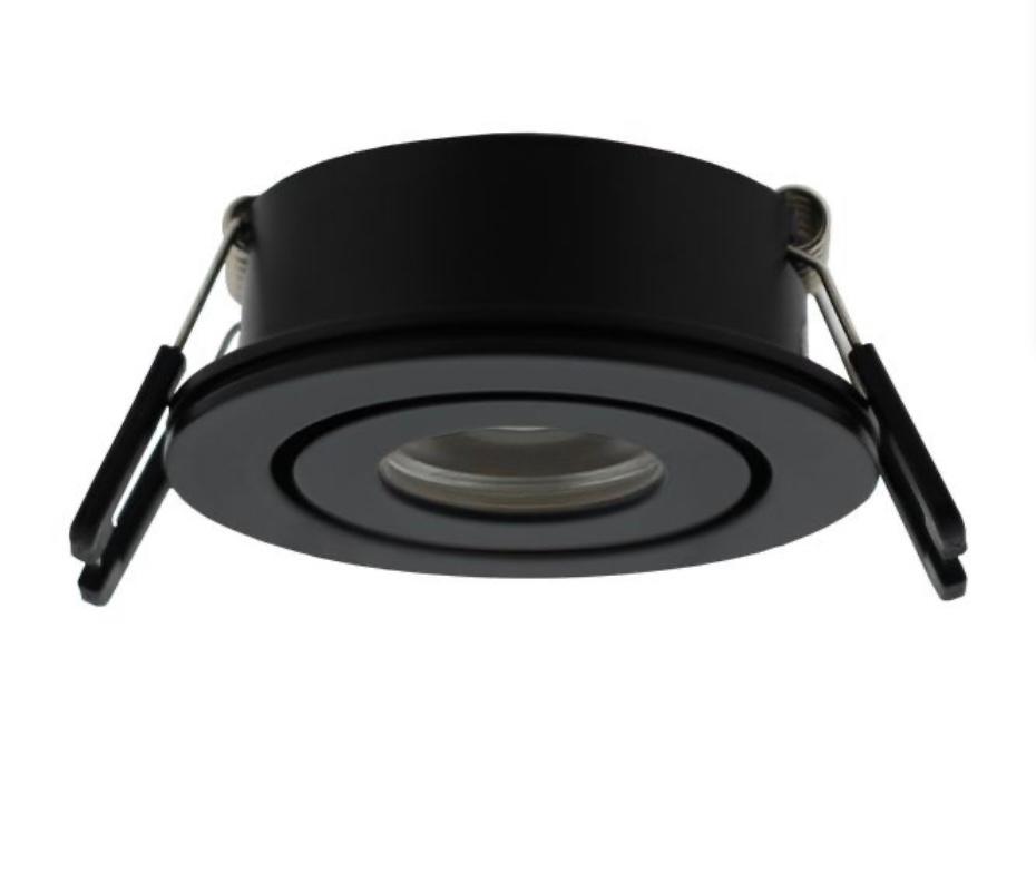 Set van 6 stuks Lumiko Zwarte Venice LED spot incl 2x driver, Led, Metaal of Aluminium, Nieuw, Ophalen of Verzenden