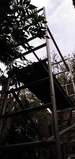 Kamer steiger, Doe-het-zelf en Verbouw, Steigers, Ophalen, Zo goed als nieuw, Rolsteiger of Kamersteiger, 5 meter of hoger