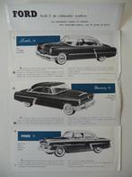 Ford Mercury Lincoln 1952 Brochure - Nederlands, Ford, Zo goed als nieuw, Ford, Ophalen