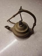 Antiek messing oliekannetje (snotneus), Antiek en Kunst, Ophalen of Verzenden