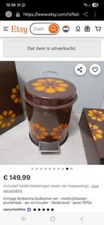 Gezocht brabantia, Minder dan 10 liter, Ophalen of Verzenden, Kunststof, Minder dan 50 cm