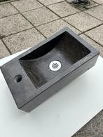 Fonteintje toilet natuursteen grijs, Doe-het-zelf en Verbouw, Sanitair, Ophalen, Gebruikt, Steen, Overige typen