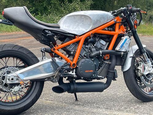 KTM RC8 Cafe Racer - Uniek Custom Model!, Motoren, Motoren | KTM, Particulier, Naked bike, meer dan 35 kW, 2 cilinders, Minimaal motorrijbewijs A1