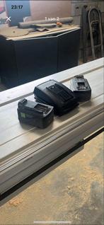 Festool Accu Set 5.0Ah 18V + Lader, Doe-het-zelf en Verbouw, Gereedschap | Machine-onderdelen en Toebehoren, Ophalen of Verzenden