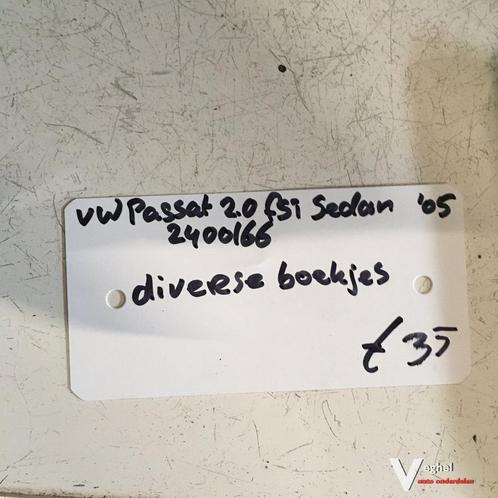 Vw Passat 2.0 fsi sedan 2005 Wagennr 2400166  Instructieboek, Auto diversen, Handleidingen en Instructieboekjes, Ophalen of Verzenden
