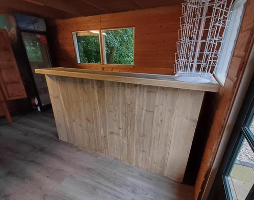 Bar balie toonbank counter entree mancave hoekbar gerecycled, Huis en Inrichting, Barren, Nieuw, Ophalen