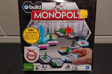 U-build monopoly bordspel -nieuw