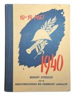 Nederlands Boek 'Beknopt overzicht mei 1940', Verzenden, Landmacht, Nederland, Boek of Tijdschrift