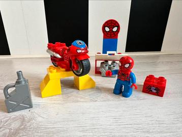 DUPLO Spider-Man motor werkplaats (10607) beschikbaar voor biedingen