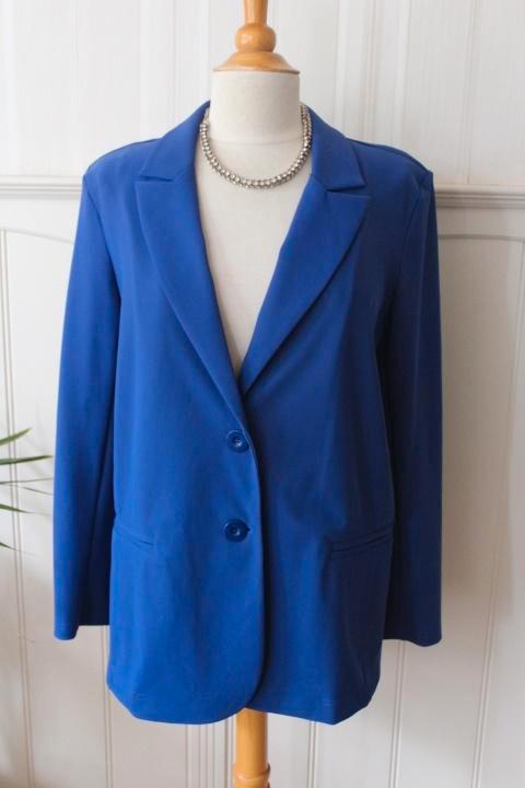 Blazer van STUDIO ANNELOES maat M, Kleding | Dames, Jasjes, Kostuums en Pakken, Zo goed als nieuw, Jasje, Maat 38/40 (M), Blauw