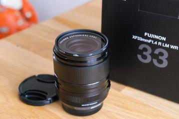 FujiFilm XF 33mm f/1.4 R LM WR + Hoya HDX UV-filter (58mm) beschikbaar voor biedingen