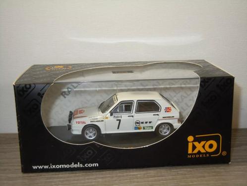 Citroen Visa 1000 Pistes Rally Monte Carlo 85 - Ixo 1:43, Hobby en Vrije tijd, Modelauto's | 1:43, Zo goed als nieuw, Auto, Overige merken