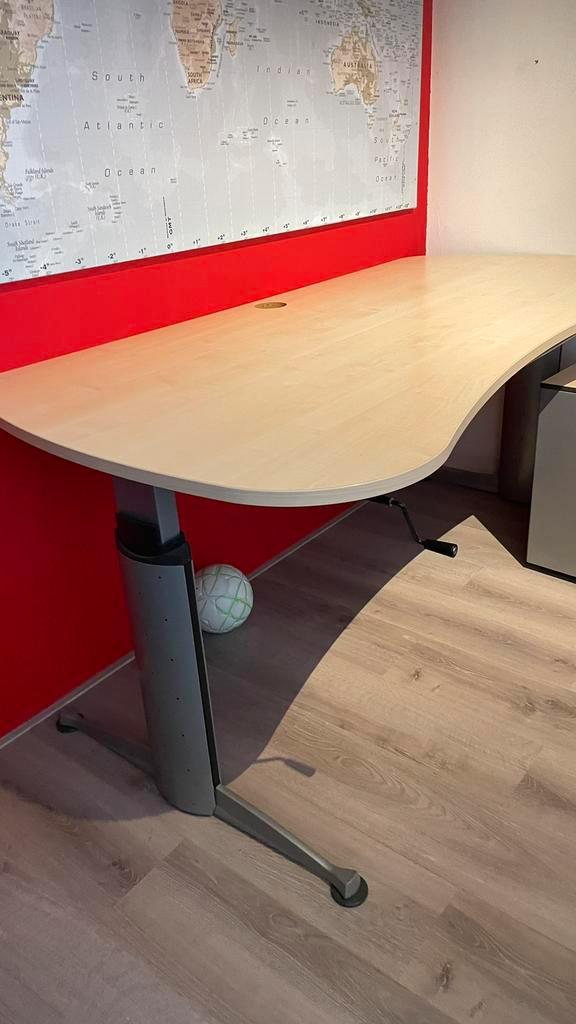 Bureau met ladenkast, Huis en Inrichting, Kasten | Ladekasten, Zo goed als nieuw, Minder dan 100 cm, 150 tot 200 cm, 75 cm of meer
