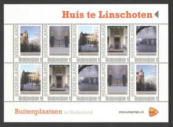 Postzegels Buitenplaatsen in Nederland: Huis te Linschoten beschikbaar voor biedingen