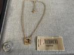 Uno de 50 ketting (45) (99,- = 54,50)(gold )tears., Sieraden, Tassen en Uiterlijk, Kettingen, Overige materialen, Met kristal