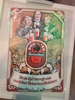 Heineken Bokbier Metalen Plaat 20x30, Verzamelen, Biermerken, Ophalen of Verzenden, Nieuw, Reclamebord, Plaat of Schild, Heineken