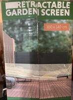 Uittrekbaar Balkonscherm 300x140cm - Wind & Privacy, Tuin en Terras, Tuinschermen, Kunststof, 100 tot 150 cm, Nieuw, Ophalen of Verzenden