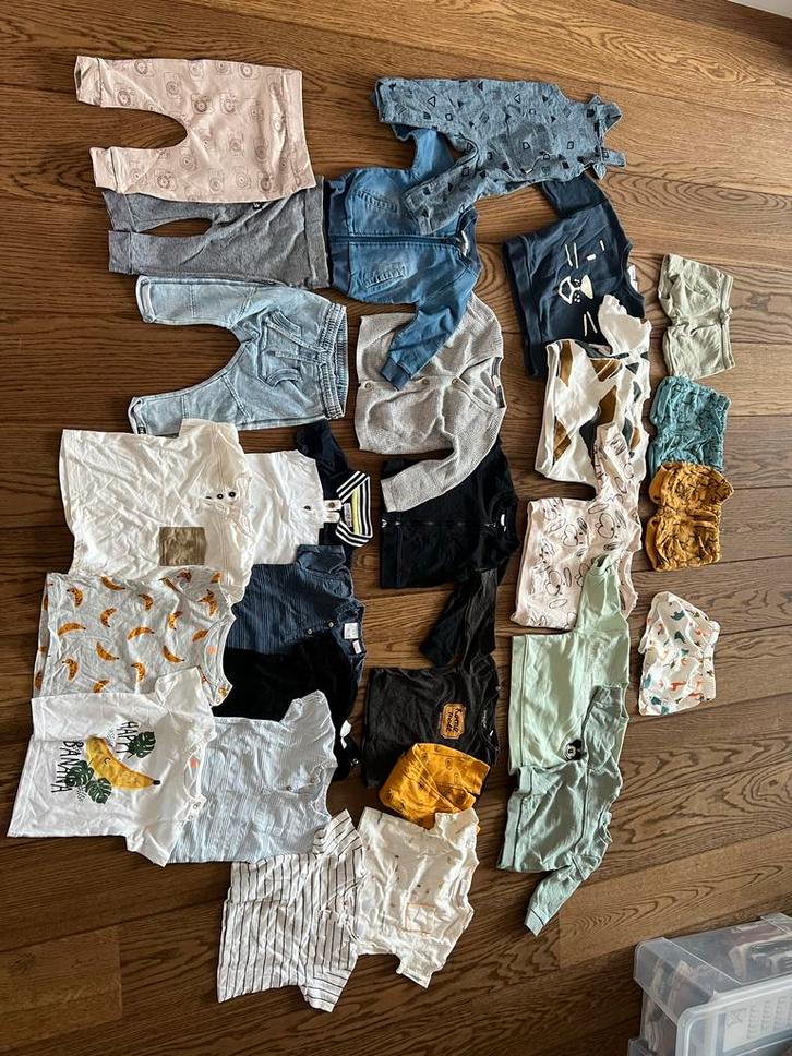 Babykleding maat 74 - Mooi pakket!, Kinderen en Baby's, Kinderkleding | Kinder-kledingpakketten, Gebruikt, Overige maten, Ophalen of Verzenden