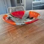 Set glazen schalen, glaskunst, Huis en Inrichting, Ophalen of Verzenden, Zo goed als nieuw, Rond, Glas