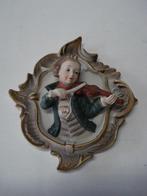 Wandhanger Man met viool, Antiek en Kunst, Antiek | Wandborden en Tegels, Ophalen of Verzenden