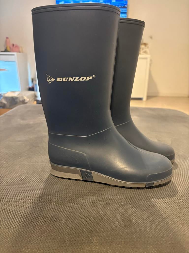 Dunlop Regenlaarzen - Maat 33, Gebruikt, Jongen of Meisje, Ophalen of Verzenden, Laarzen