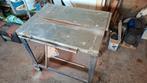 geen merk oude zaagtafel, Doe-het-zelf en Verbouw, Ophalen, Gebruikt, Cirkelzaag, 30 tot 70 mm