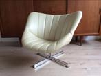 Design draaifauteuil door Rudolf Wolf voor Rohé Noordwolde, Huis en Inrichting, Fauteuils, Ophalen, Gebruikt