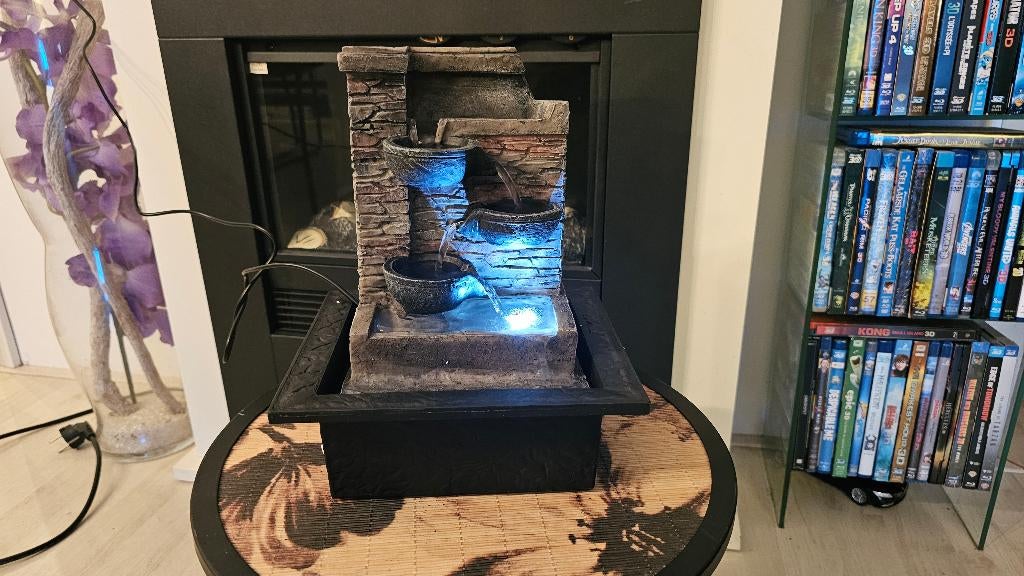 Leuke Kamerfontein Met Verlichting! NIEUW! Van 40 voor 15!, Ophalen of Verzenden, Nieuw