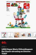 Lego Super Mario 71407 Cat Peach Suit en Frozen Tower, Ophalen of Verzenden, Zo goed als nieuw, Complete set, Lego