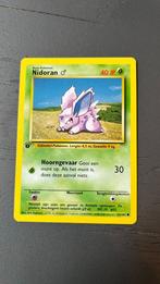 Nidoran (NL) Base Set 1st Edition, Verzenden, Zo goed als nieuw, Losse kaart