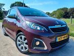 PEUGEOT 108 1.2 82 PK, CABRIO DAK TOP ALLURE, 5 DEURS, AIRCO, Auto's, Voorwielaandrijving, Stof, Euro 6, 840 kg