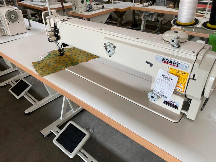 Industriele naaimachine 65cm arm 3voudig transport 2 naald, Hobby en Vrije tijd, Naaimachines en Toebehoren, Nieuw, Naaimachine