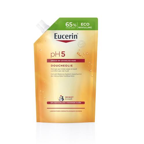 Eucerin pH5 Doucheolie Navulverpakking 400ml*, Sieraden, Tassen en Uiterlijk, Uiterlijk | Lichaamsverzorging, Nieuw, Bad & Douche