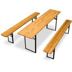 Biertuinset / Bier set tafelset 220x50 cm of 220x70 cm, Ophalen, Nieuw, Rechthoekig
