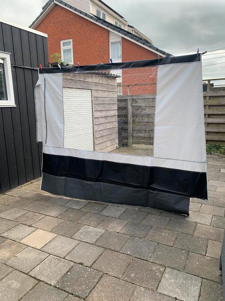 Reda luifel zijwanden, zonder stokken. Luifeldak beschadigd, Caravans en Kamperen, Kampeeraccessoires, Zo goed als nieuw, Ophalen of Verzenden