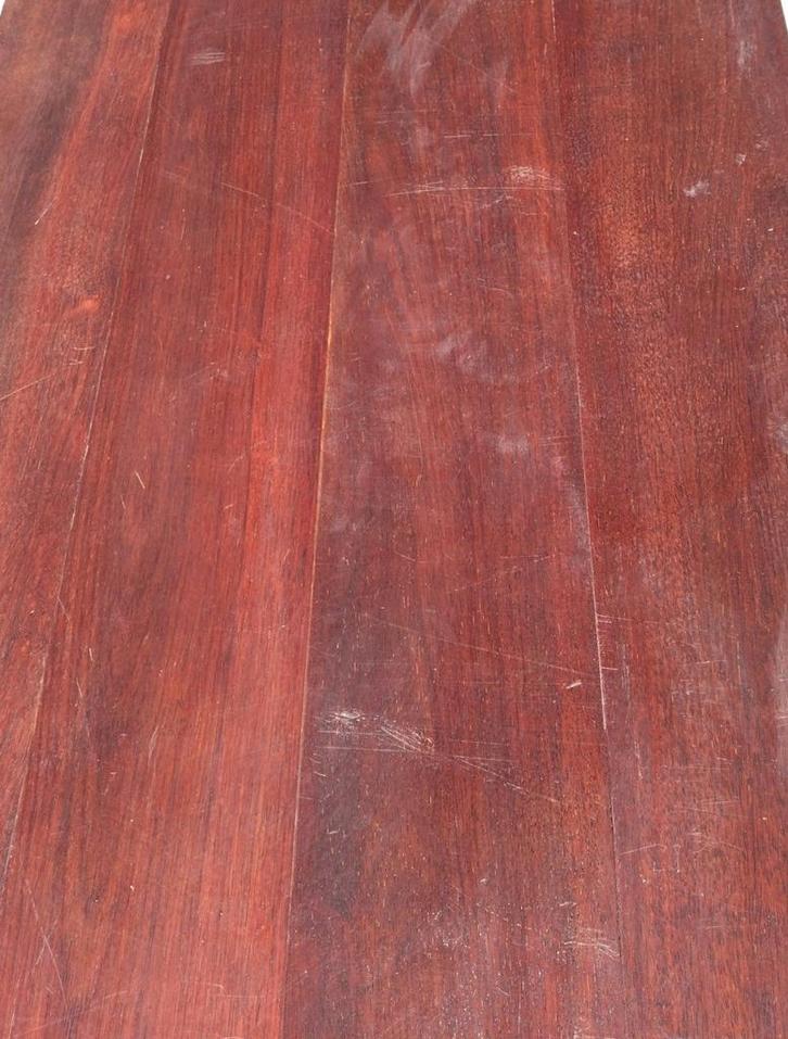 Jatoba kasteelvloer, in goede staat. 30 m2, Doe-het-zelf en Verbouw, Vloerdelen en Plavuizen, Gebruikt, Vloerdelen of -planken