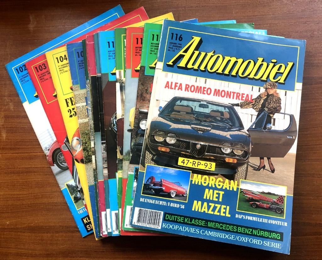 Het Automobiel Cahier 1988-1990, Verzenden