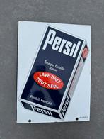 Emaille reclamebord Persil - dubbelzijdig, Verzamelen, Merken en Reclamevoorwerpen, Ophalen of Verzenden, Zo goed als nieuw, Reclamebord