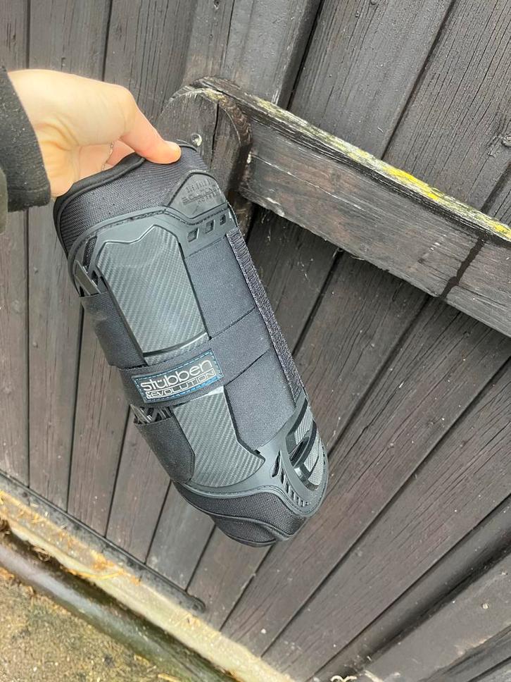 STÜBBEN HYBRID XC EVENTING BESCHERMERS maat L, Dieren en Toebehoren, Paarden en Pony's | Beschermers, Zo goed als nieuw, Ophalen of Verzenden