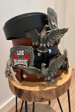 Buckle riemen splinternieuw in diverse maten bruin en zwart, Kleding | Heren, Riemen en Ceinturen, Verzenden, Zo goed als nieuw